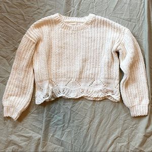 Cropped Harper Heritage sweater from Francesca’s S